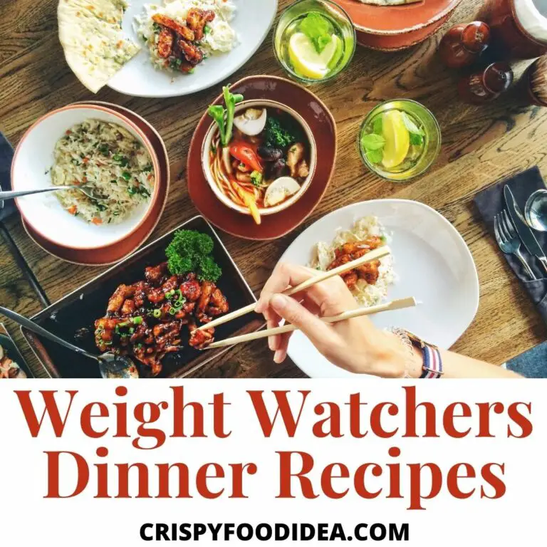 Easy Weight Watchers Dinner Recipes You Will Love