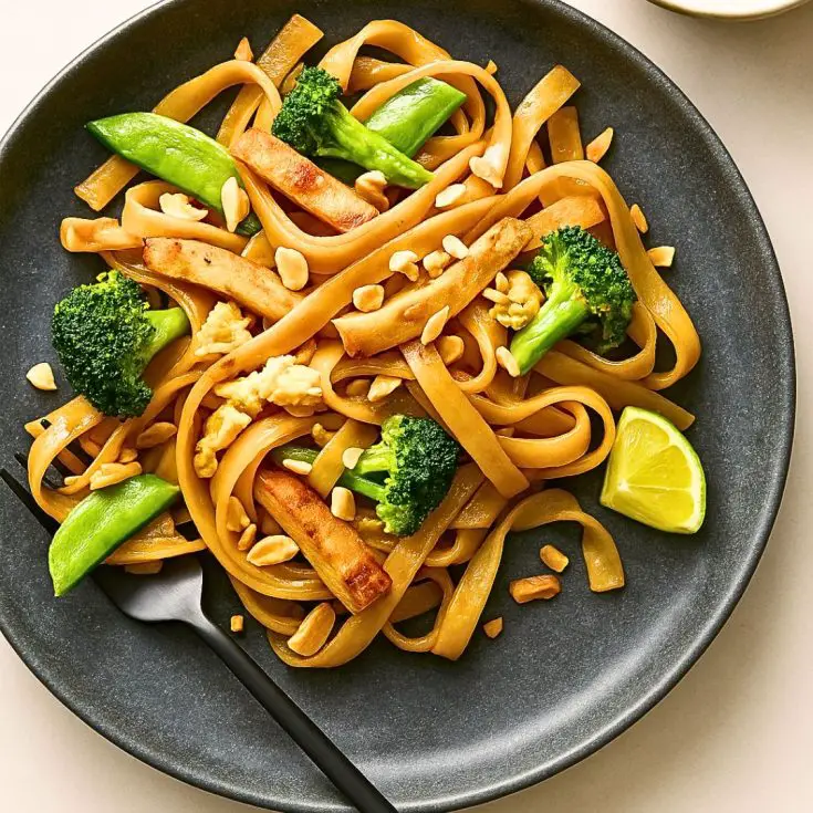 Easy Vegetarian Pad Thai Recipe –Homemade Thai Noodles 6 Vegetarian Pad Thai Recipe