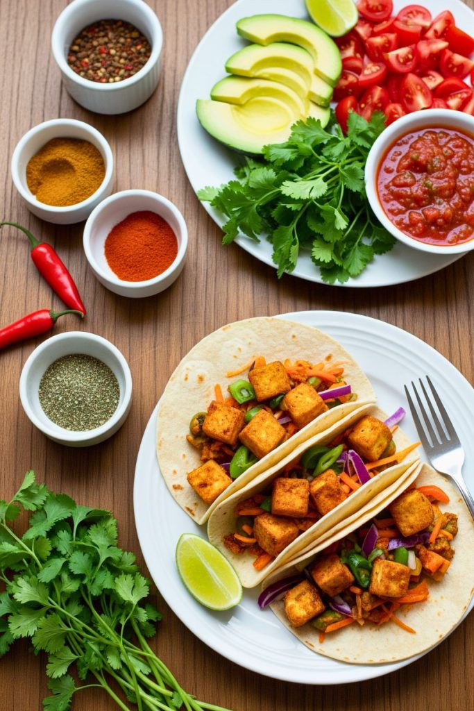 Crispy Tofu Tacos Recipe (Easy, Vegan, & High-Protein Dinner Idea!) 4 Crispy Tofu Tacos