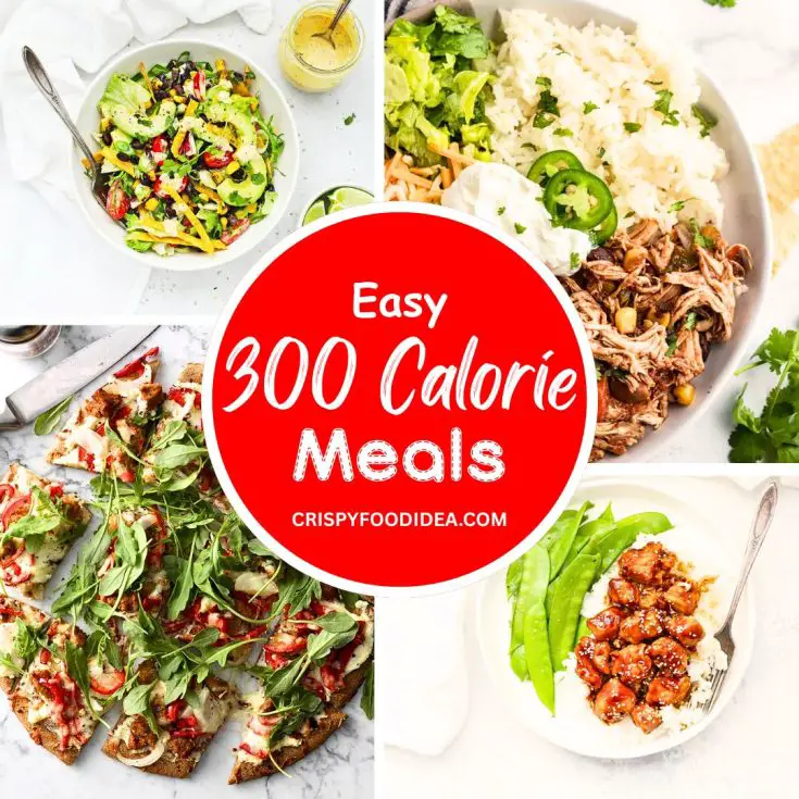 21 Easy Meals Under 300 Calories (Perfect for Weight Loss & Healthy Eating) 50 Meals Under 300 Calories