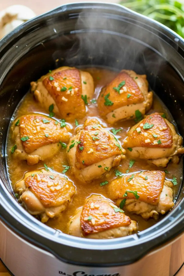 Easy Slow Cooker Garlic Butter Chicken Recipe 20 Slow Cooker Garlic Butter Chicken Recipe