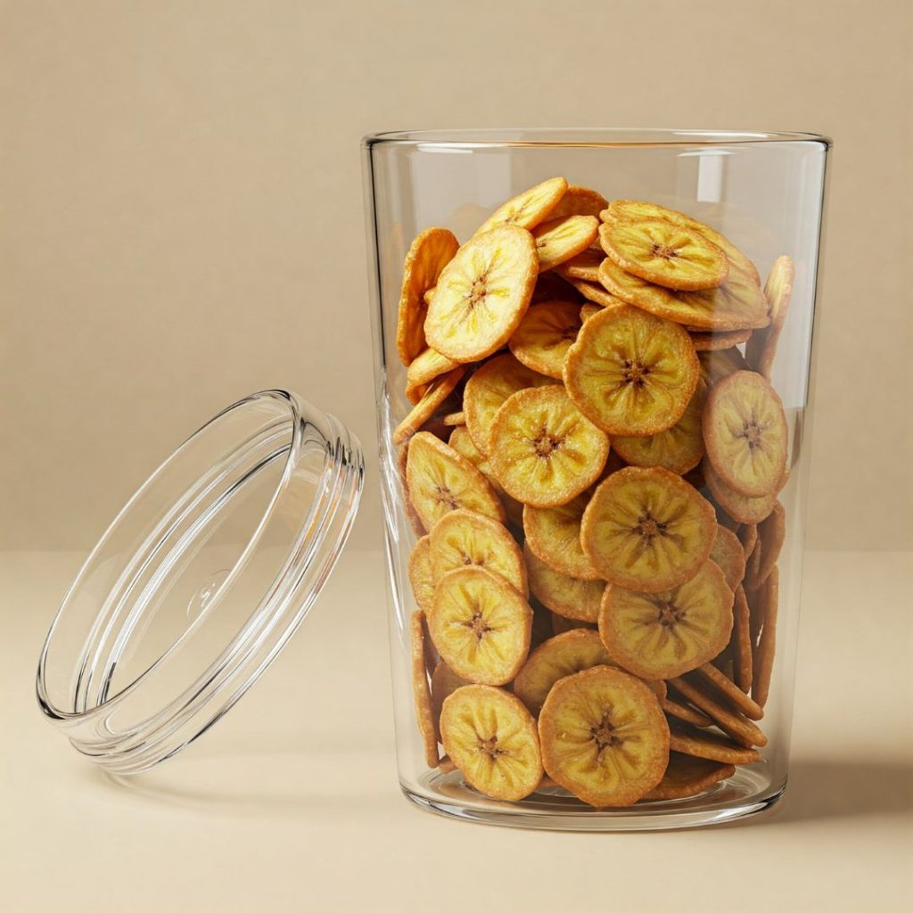 Banana Chips Recipe (Crispy + Easy!) | How to Make Banana Chips at Home 11 Store for Freshness