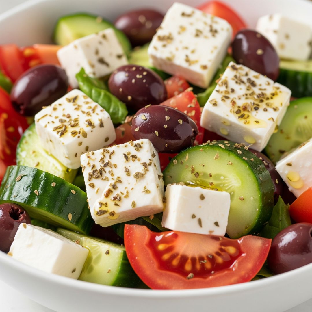 Chickpea Spinach and Feta Pie Recipe (Crispy, Healthy & Vegetarian!) 7 Greek Salad