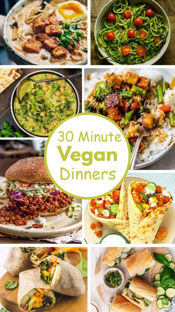 21 Easy Vegan Dinners Under 30 Minutes | Quick & Healthy Plant-Based Meals 57 30 minute Vegan Dinners