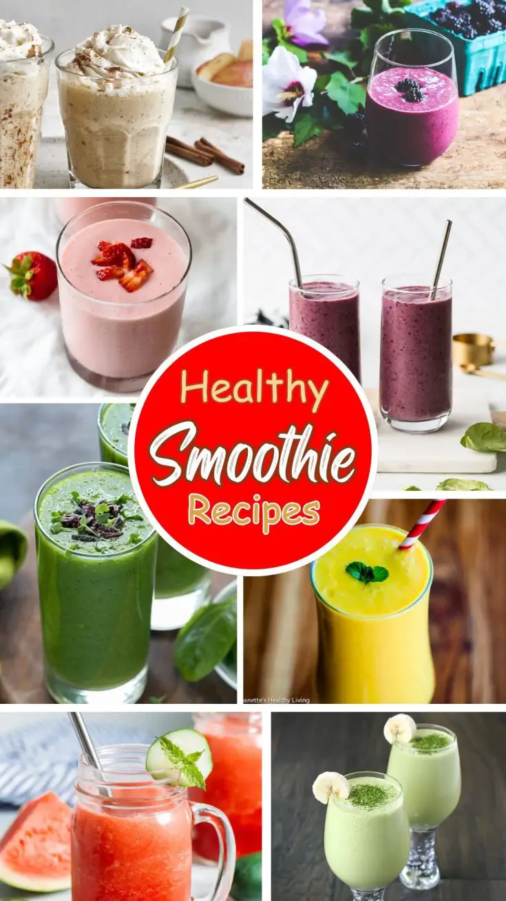 21 Healthy Smoothie Recipes to Boost Your Energy & Wellness (Weight Loss Friendly) 48 Healthy Smoothie Recipes