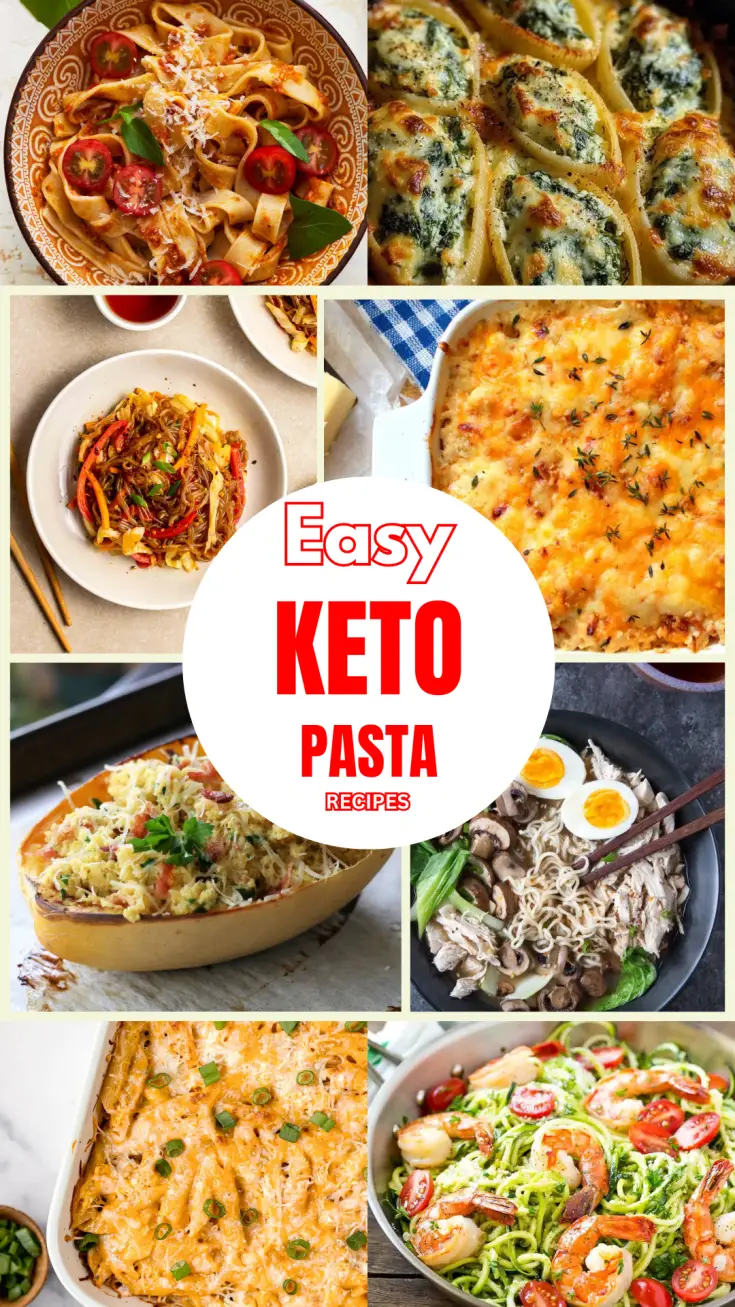 21 Best Keto Pasta Recipes You’ll Crave | Low Carb Noodle Dishes 53 Keto Pasta Recipes