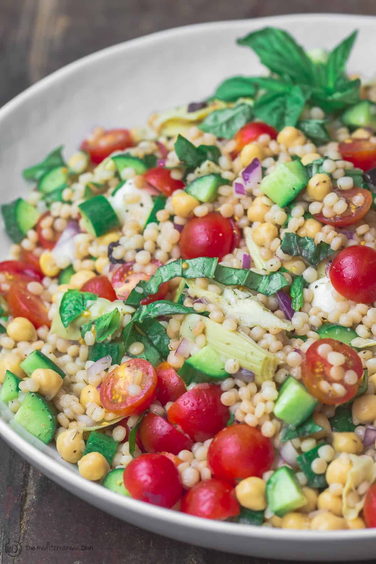 Swordfish With Tomatoes (One-Pan Dinner) | Easy Mediterranean Recipe 10 Mediterranean couscous with herbs