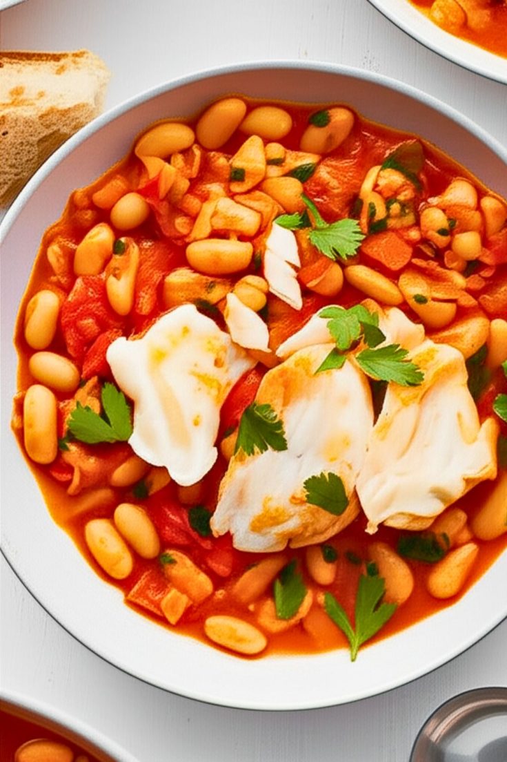 One-Pot Bean and Tomato Stew With Cod (Healthy + Easy Recipe) 8 One-Pot Bean and Tomato Stew With Cod