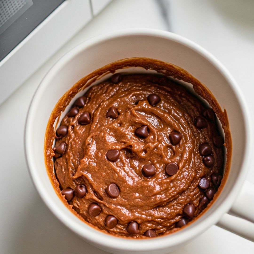 Best Keto Mug Cake Recipe in 90 Seconds | Low Carb & Sugar-Free Dessert 13 Microwaving the low carb mug cake