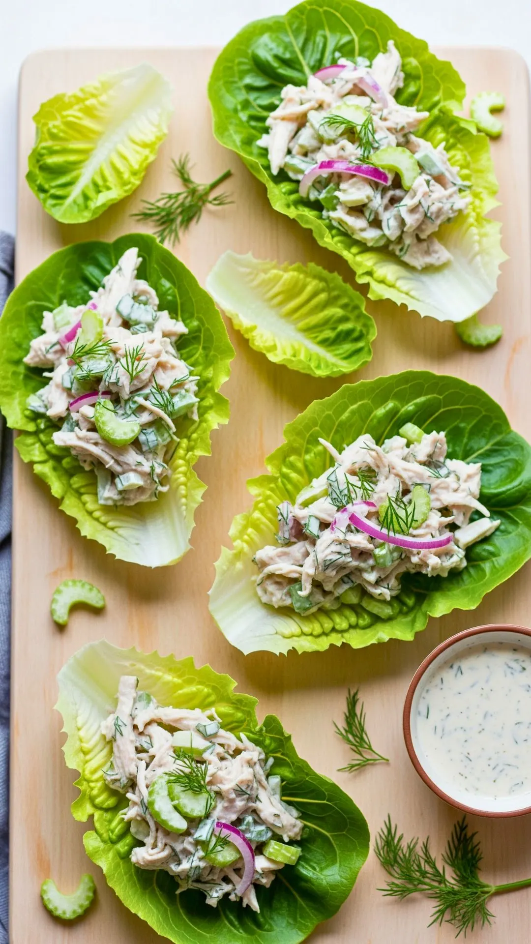 21 Simple Chicken Salad Recipes You’ll Want to Make Again & Again! 57 Chicken salad served in butter lettuce cups