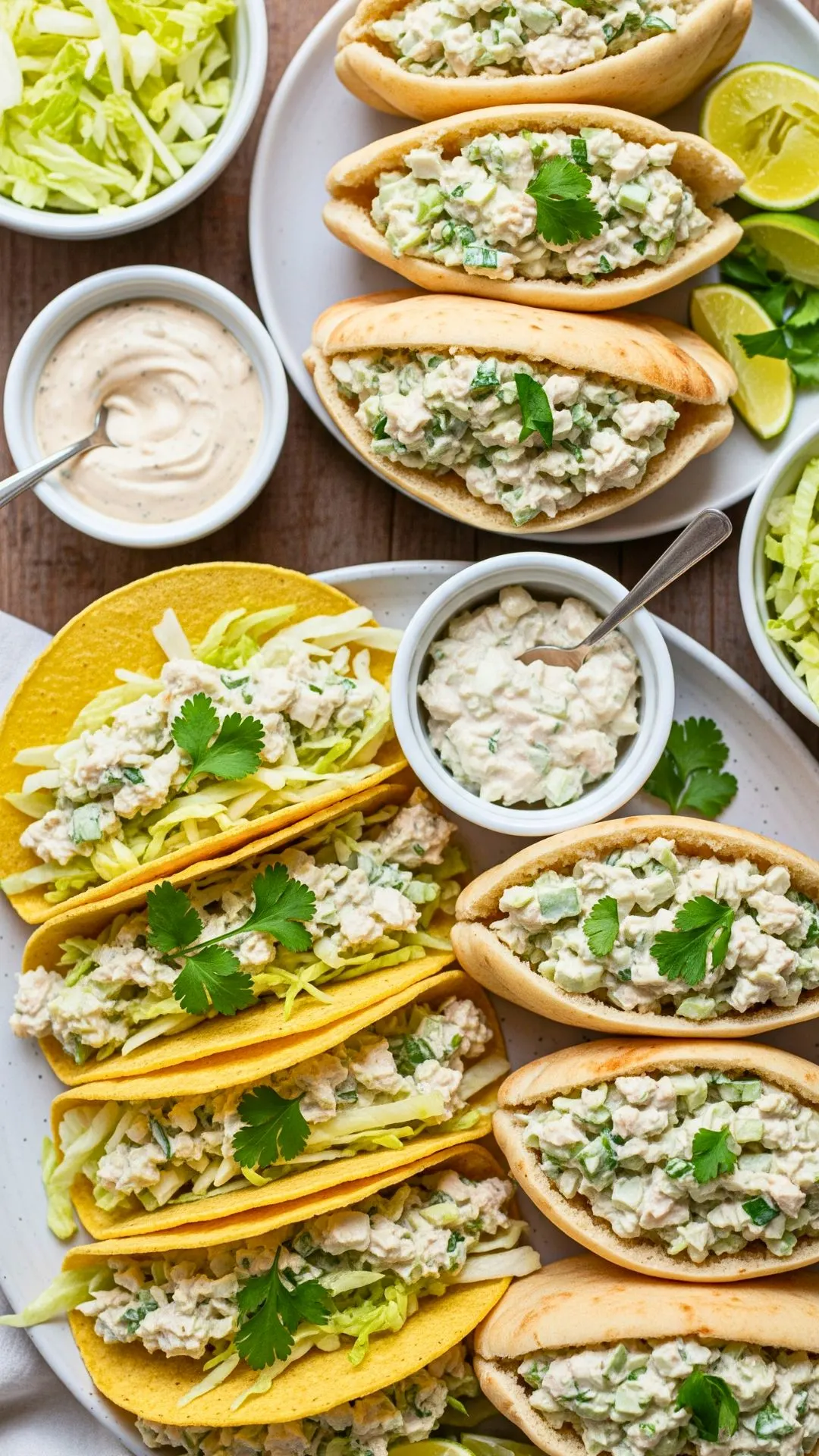 21 Simple Chicken Salad Recipes You’ll Want to Make Again & Again! 63 Chicken salad tacos and pita pockets