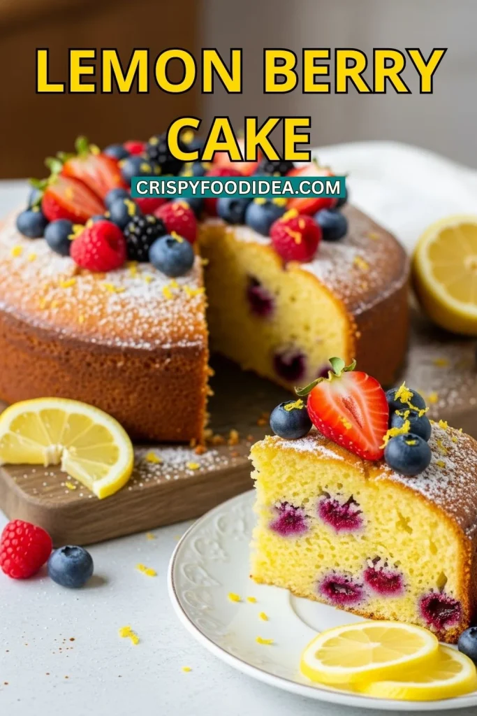 Lemon Berry Cake Recipe (Quick & Easy) | Moist Lemon Berry Dessert for Any Occasion 14 Lemon Berry Cake Recipe (Quick & Easy)