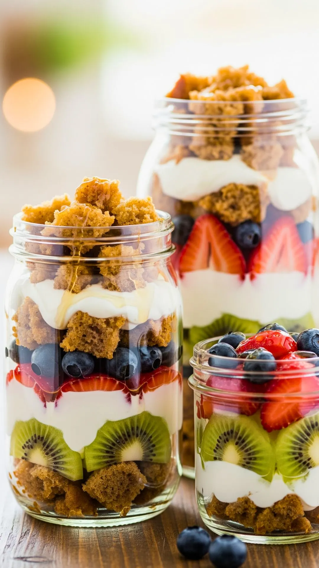 Banana Bread Recipe | Easy, Moist & Healthy Variations (Gluten-Free, Keto, Vegan) 45 Parfait with yogurt, banana bread crumbs, and fruit