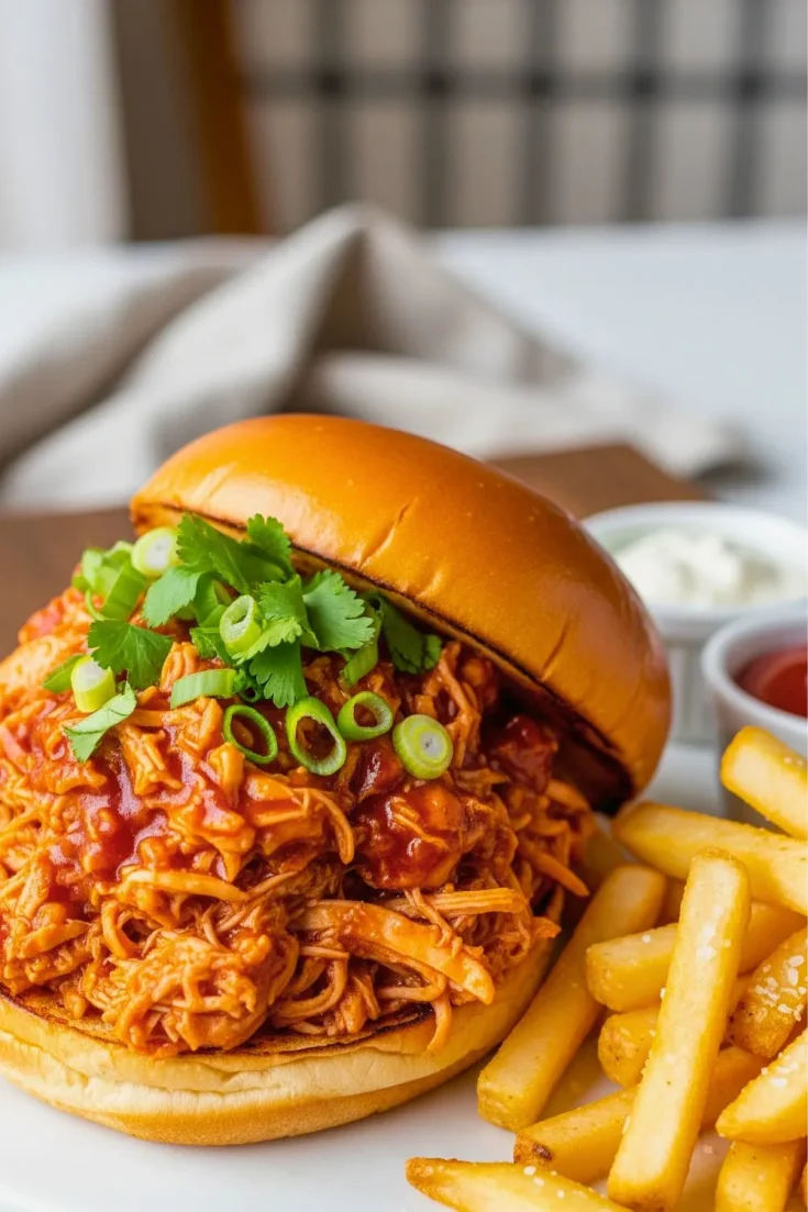 Slow Cooker Chipotle Chicken Sloppy Joes (Easy Crockpot Dinner Recipe) 23 Slow Cooker Chipotle Chicken Sloppy Joes Recipe