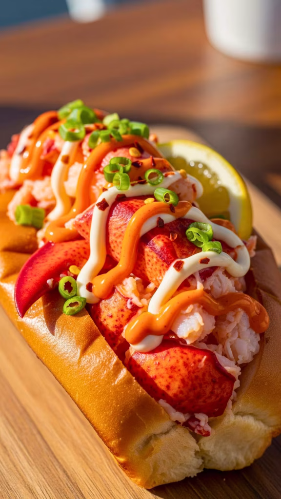 Best Lobster Roll Recipe (Maine & Connecticut Style) | Easy New England Seafood Sandwich 29 Spicy Lobster Roll — Sriracha & Chipotle Kicks