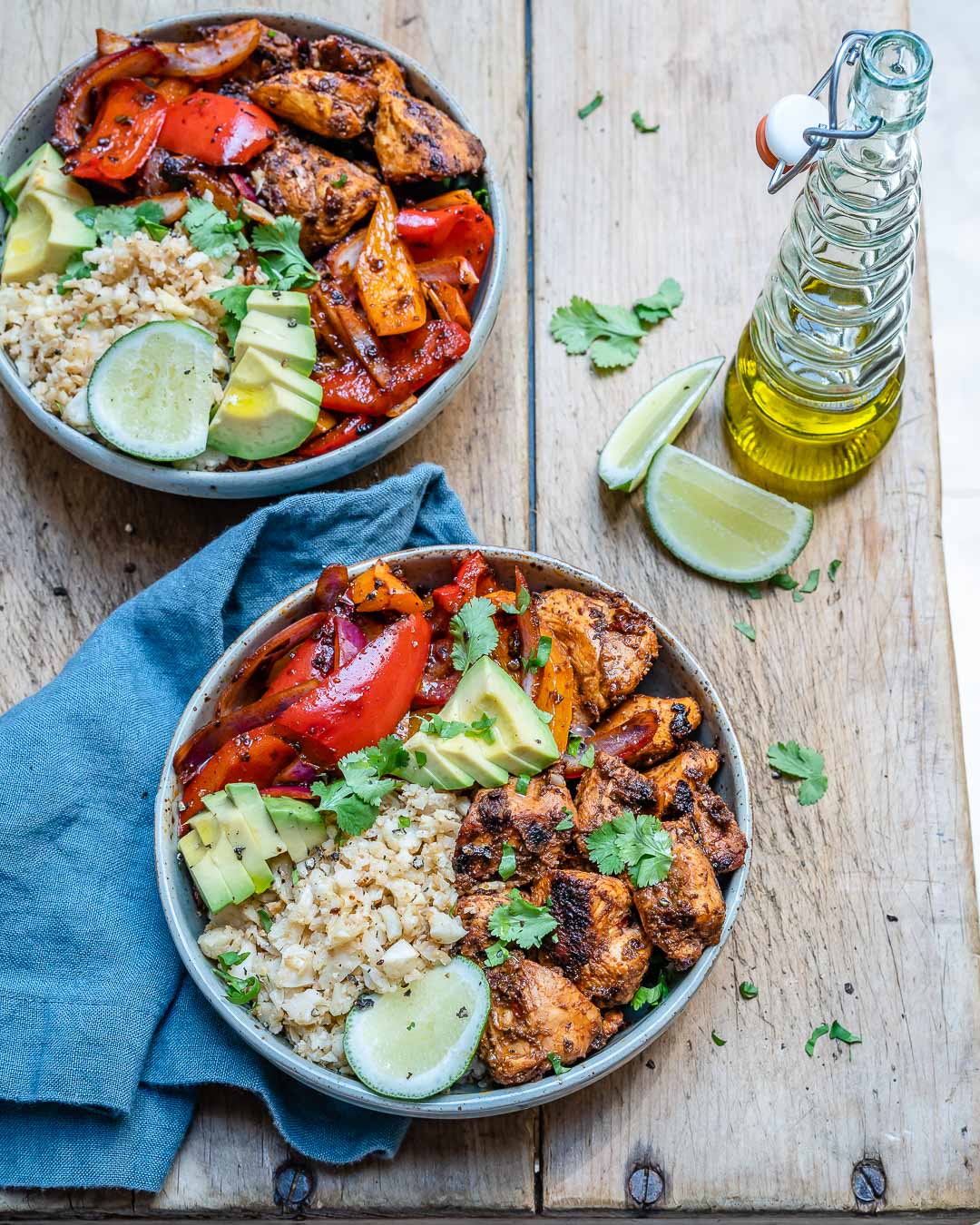 Chipotle Chicken Meal Prep Lunch Bowls