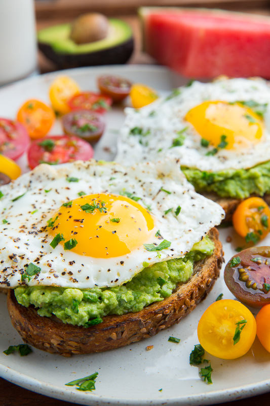 Avocado Toast And Egg