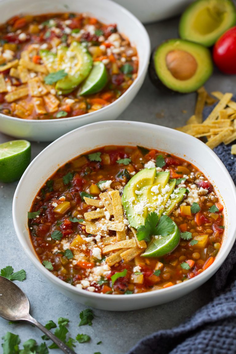 Mexican Lentil Soup