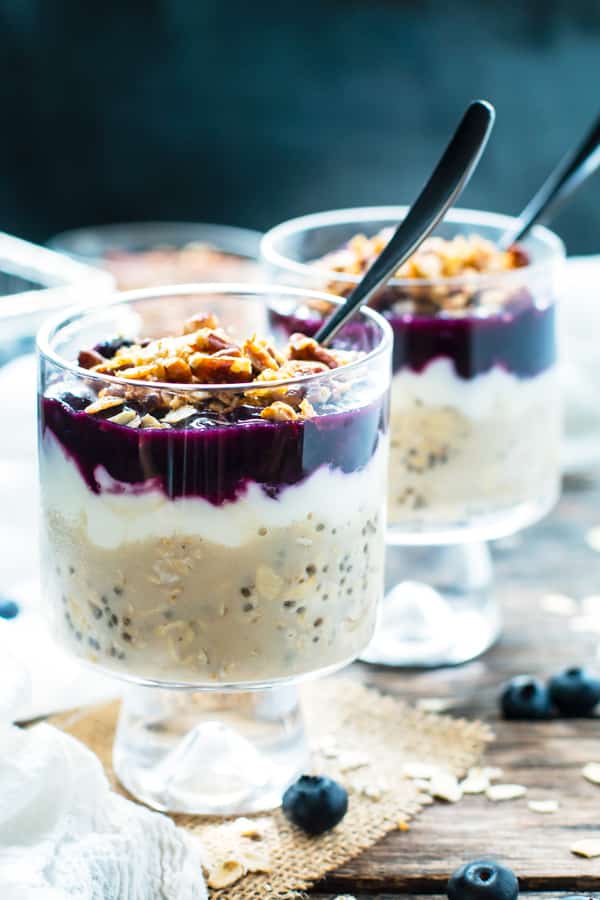 Blueberry Overnight Oats