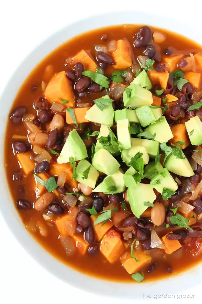 Vegan Sweet Potato Chili