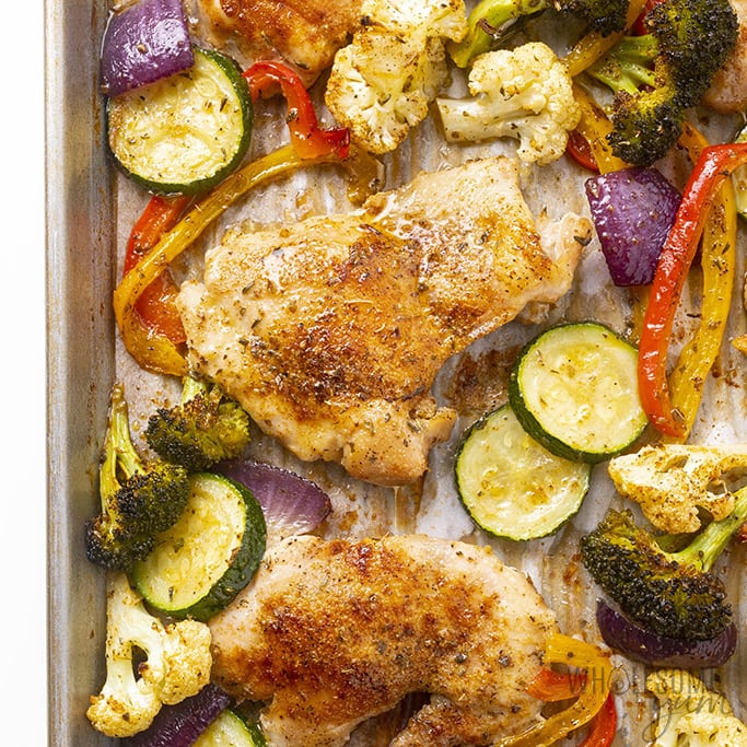 Sheet Pan Chicken and Vegetables