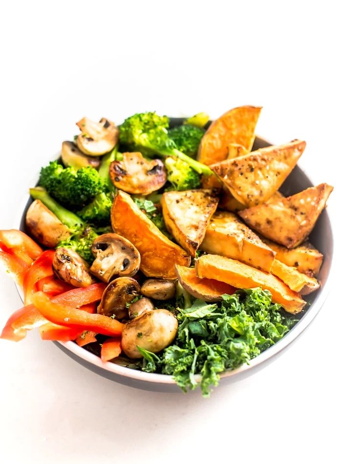 Sweet Potato Tofu Bowl