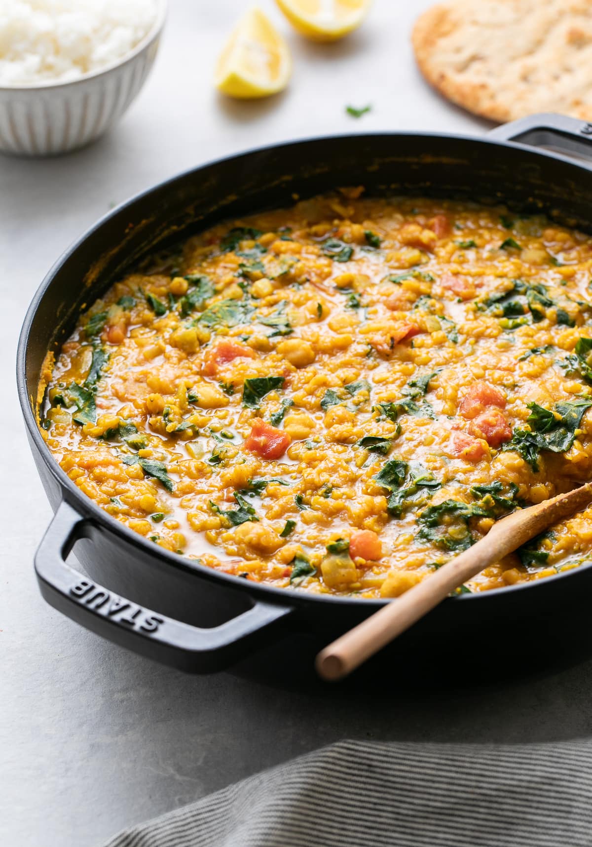 Chickpea And Lentil Curry