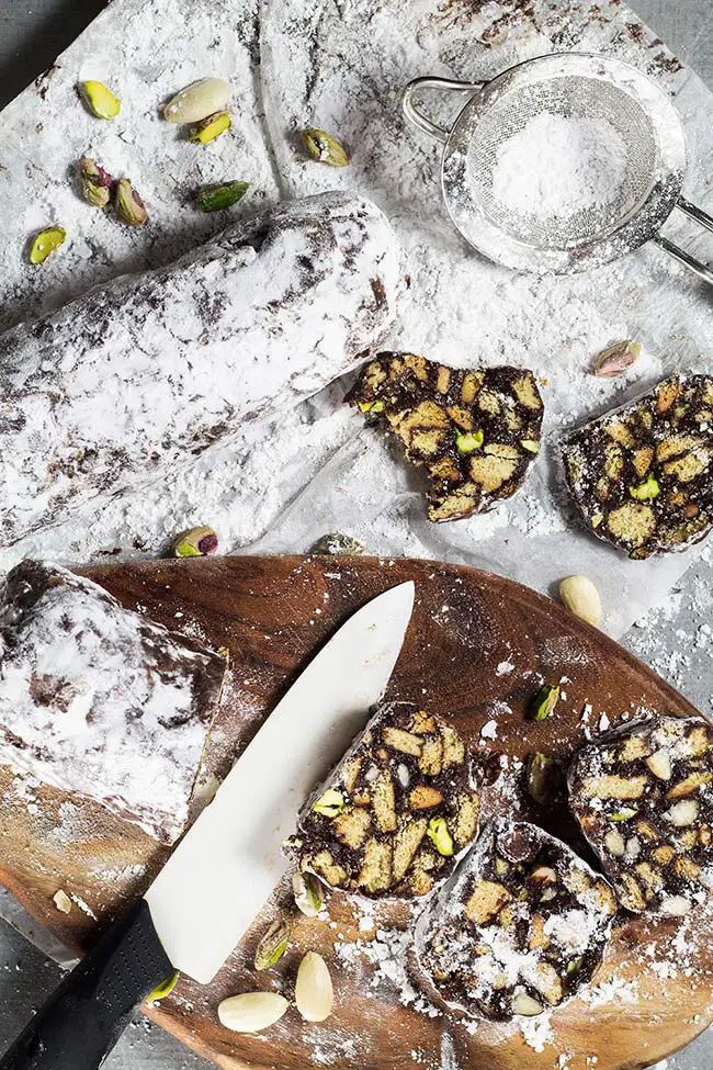 Ricetta salame di cioccolato