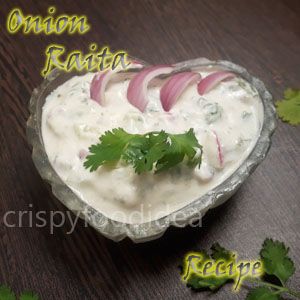 Onion Raita Recipe