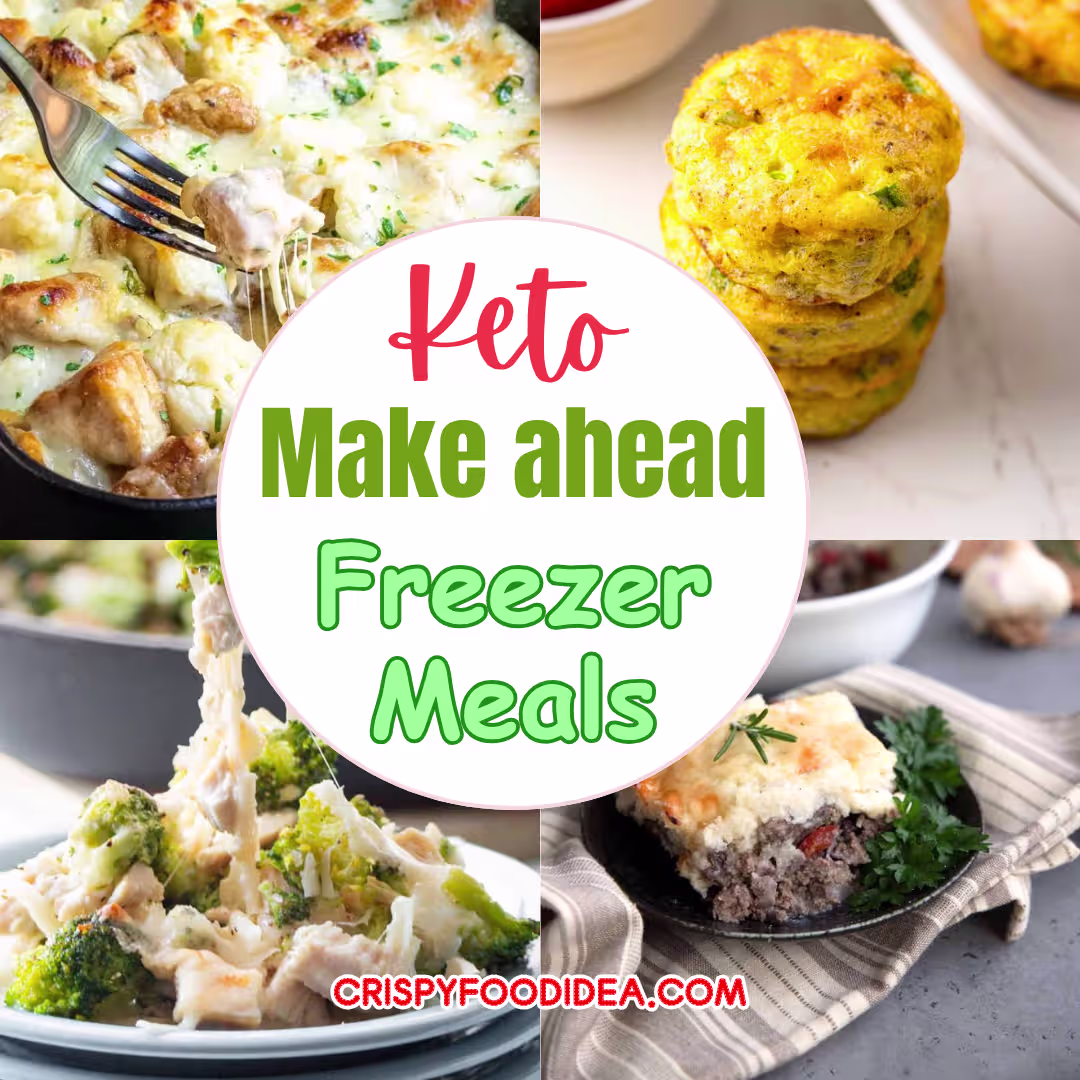 Keto Make ahead freezer meals