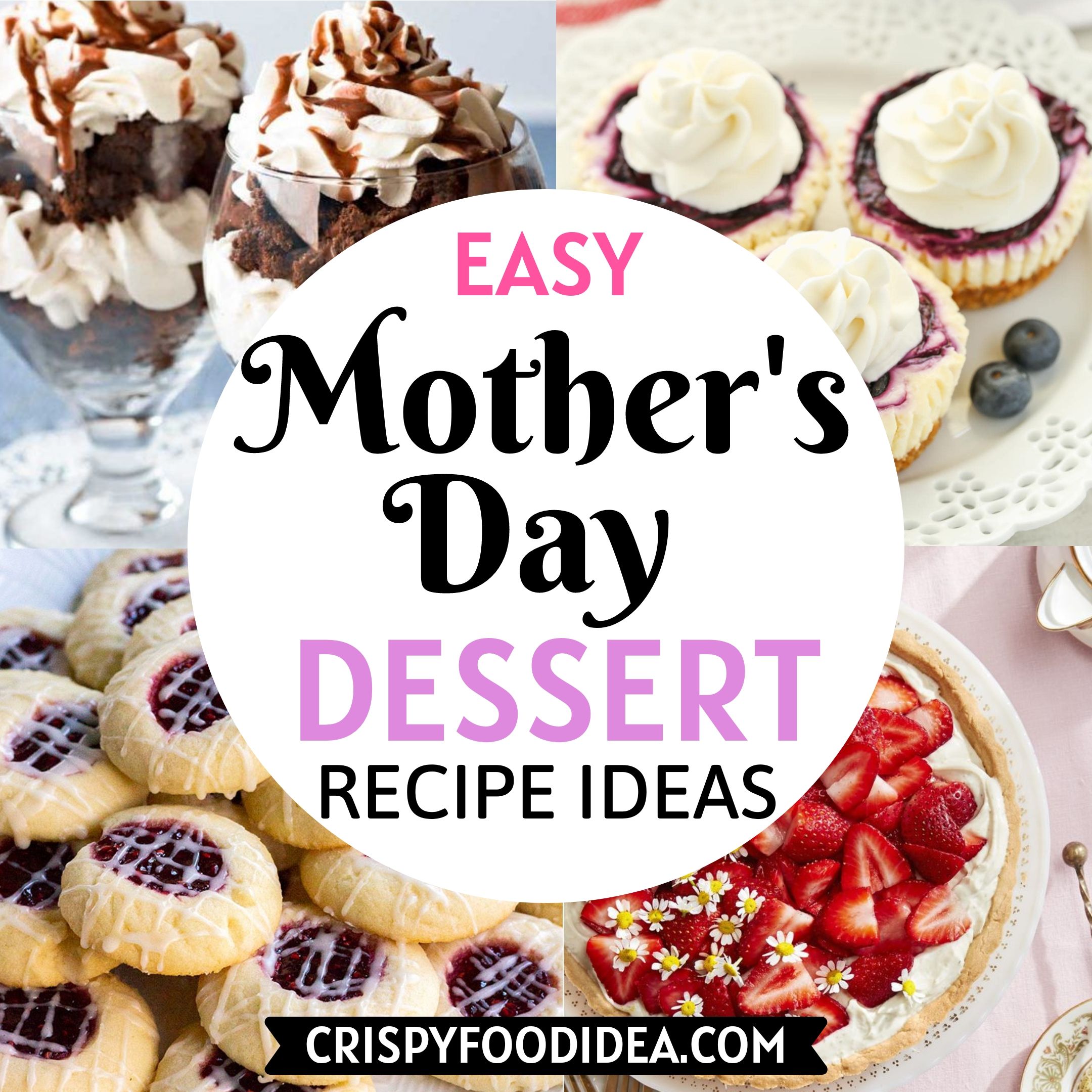 Mother's Day Dessert Recipes.