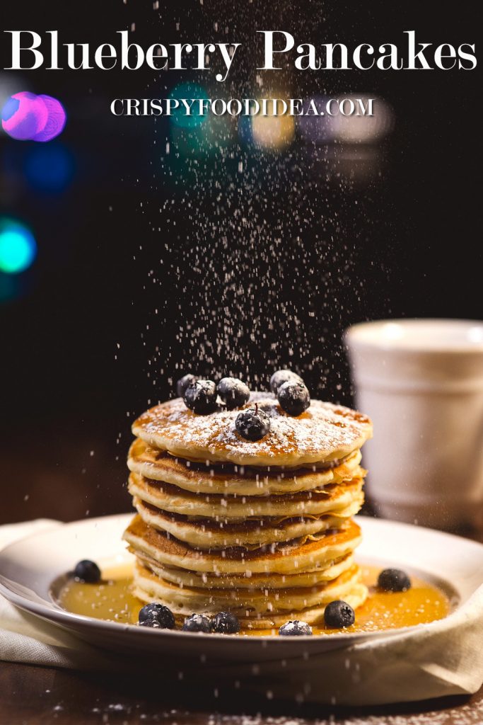 Keto Blueberry Pancakes with Almond Flour