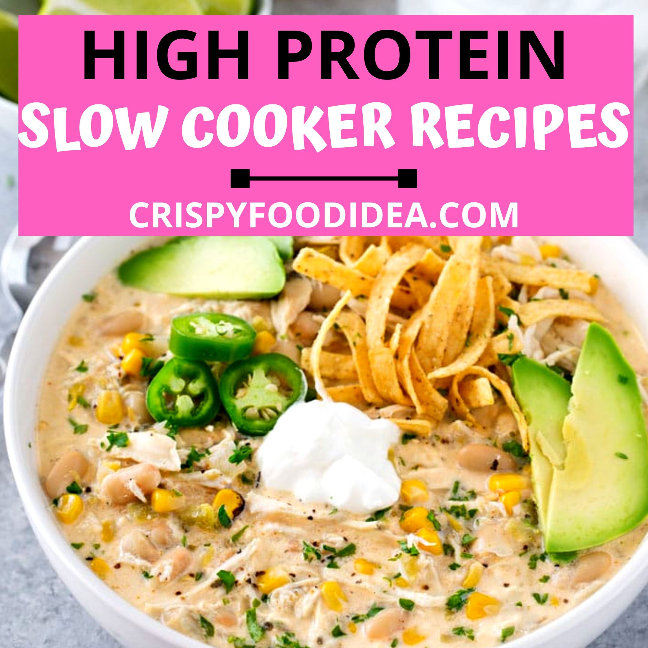 High Protein Slow Cooker Recipes