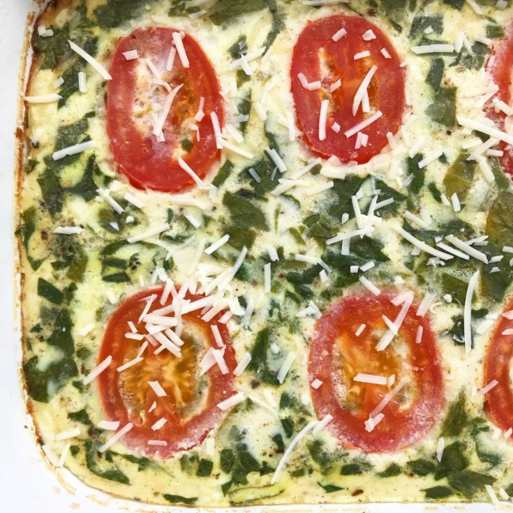 Slow Cooker Egg White Fritatta