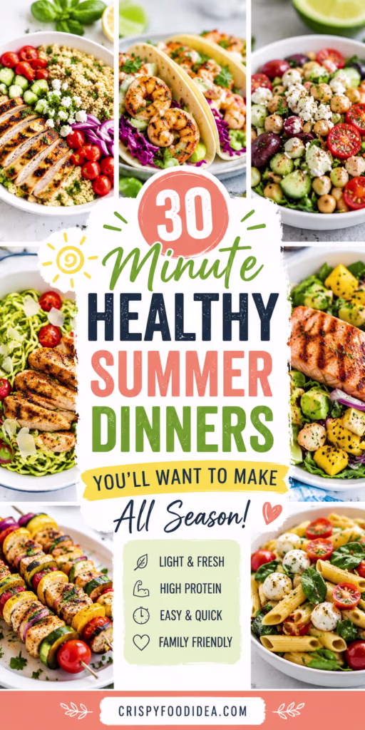 30-Minute Healthy Summer Dinners