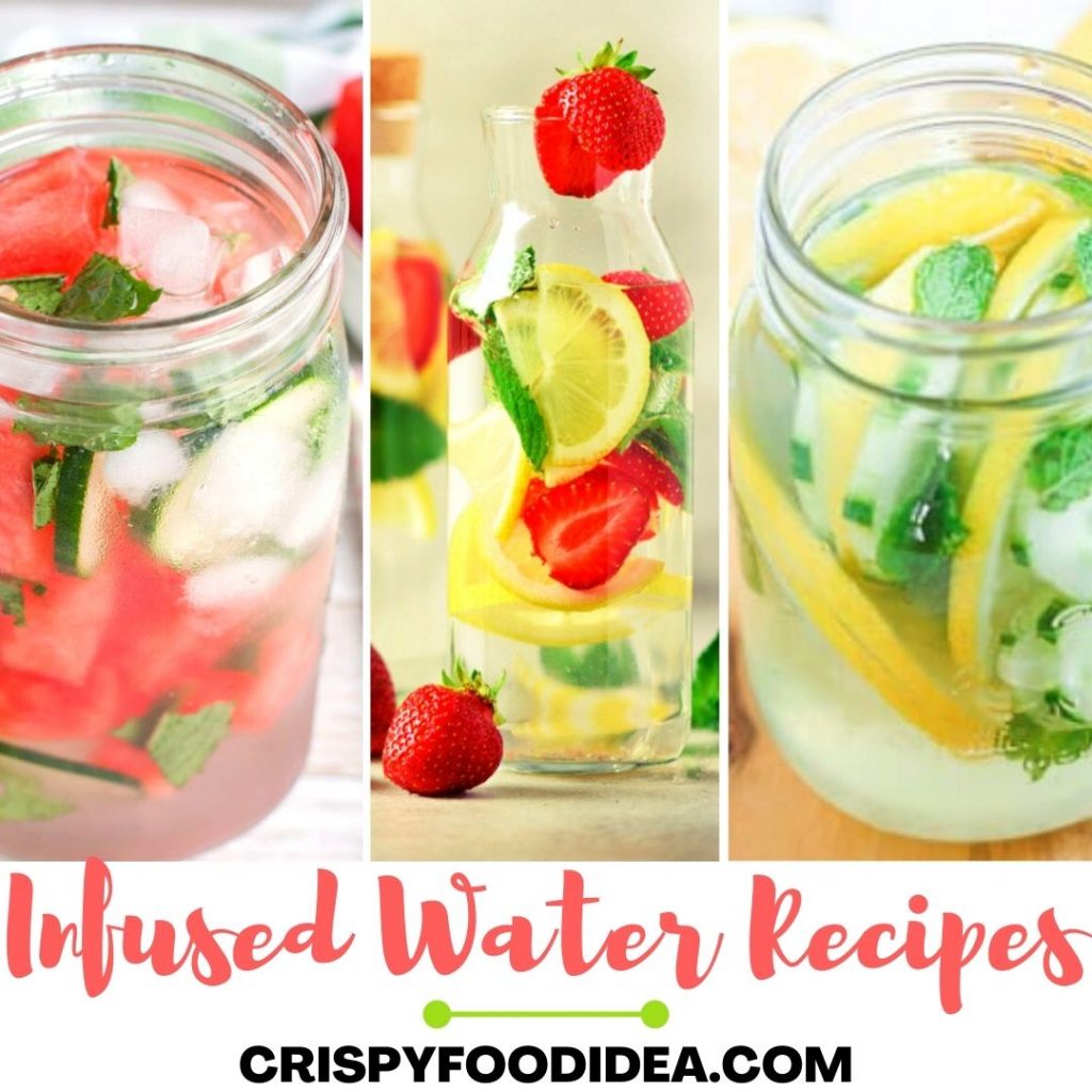 21 Easy Infused Water Recipes | Detox Water Recipes by Crispyfoodidea