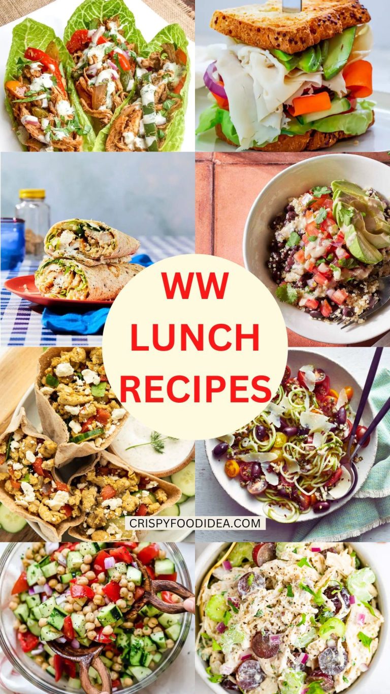 Weight Watchers Lunch Recipes