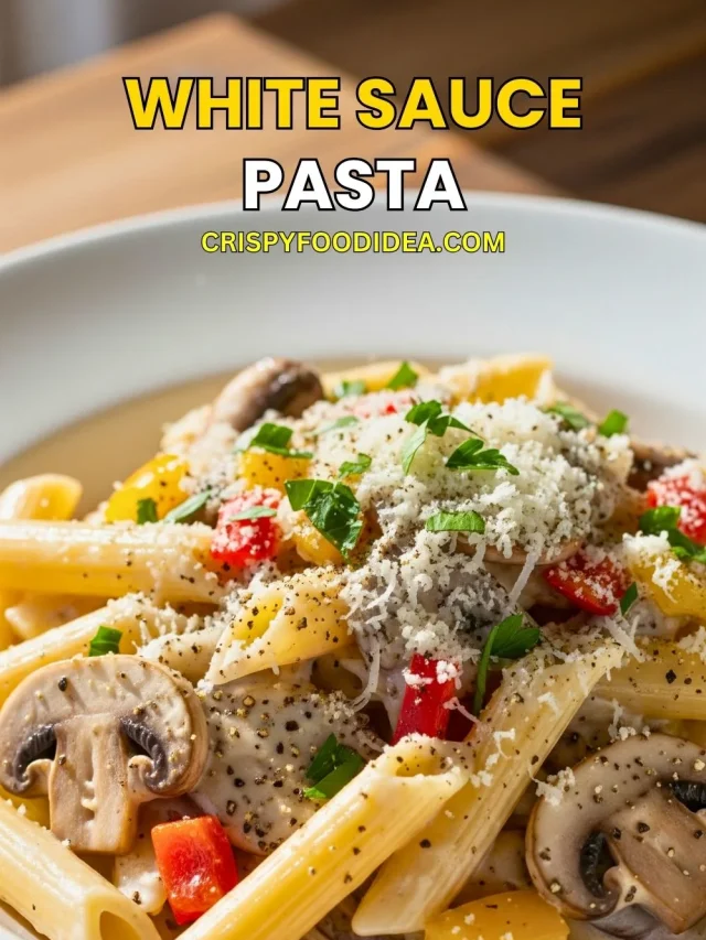 Creamy White Sauce Pasta Without Maida