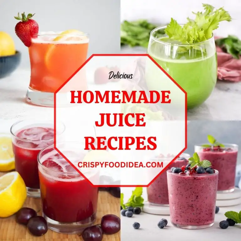 Homemade Juice Recipes