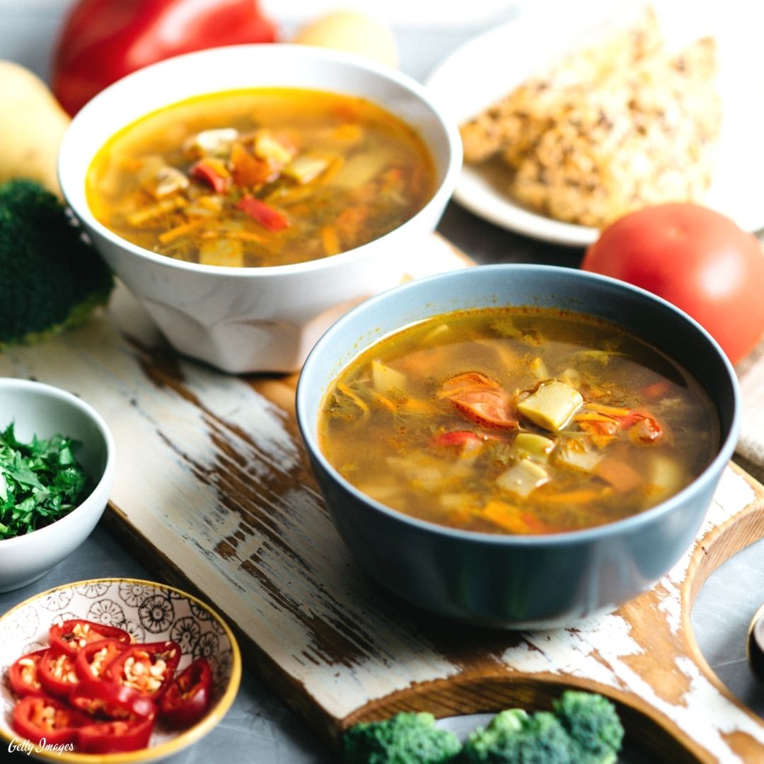Low Carb Low Calorie Keto Vegetable Soup