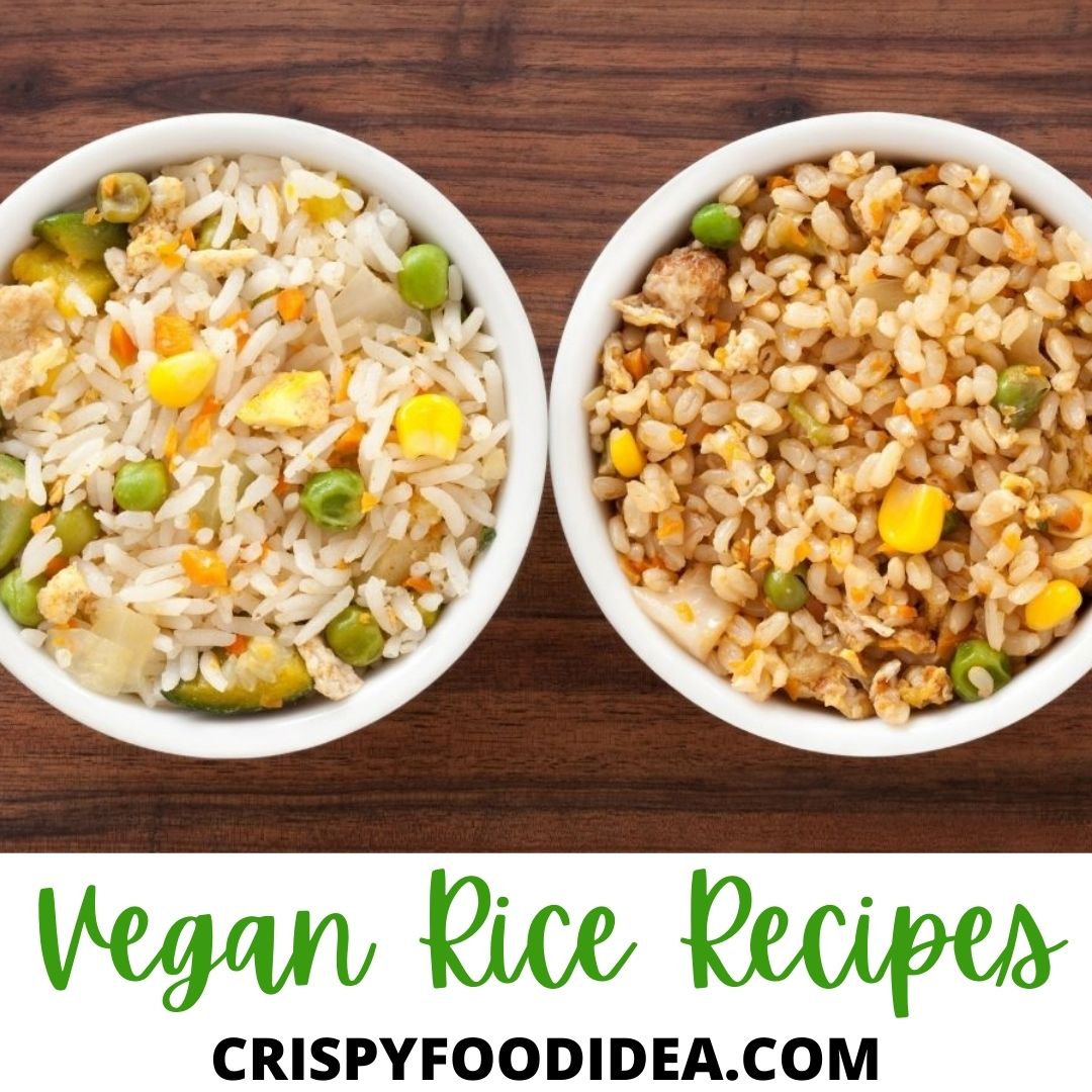 vegan rice recipes