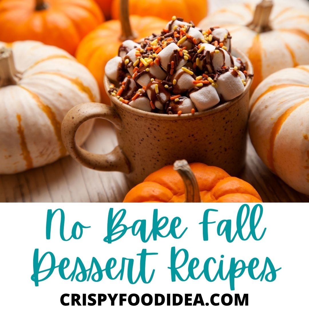 no bake fall desserts