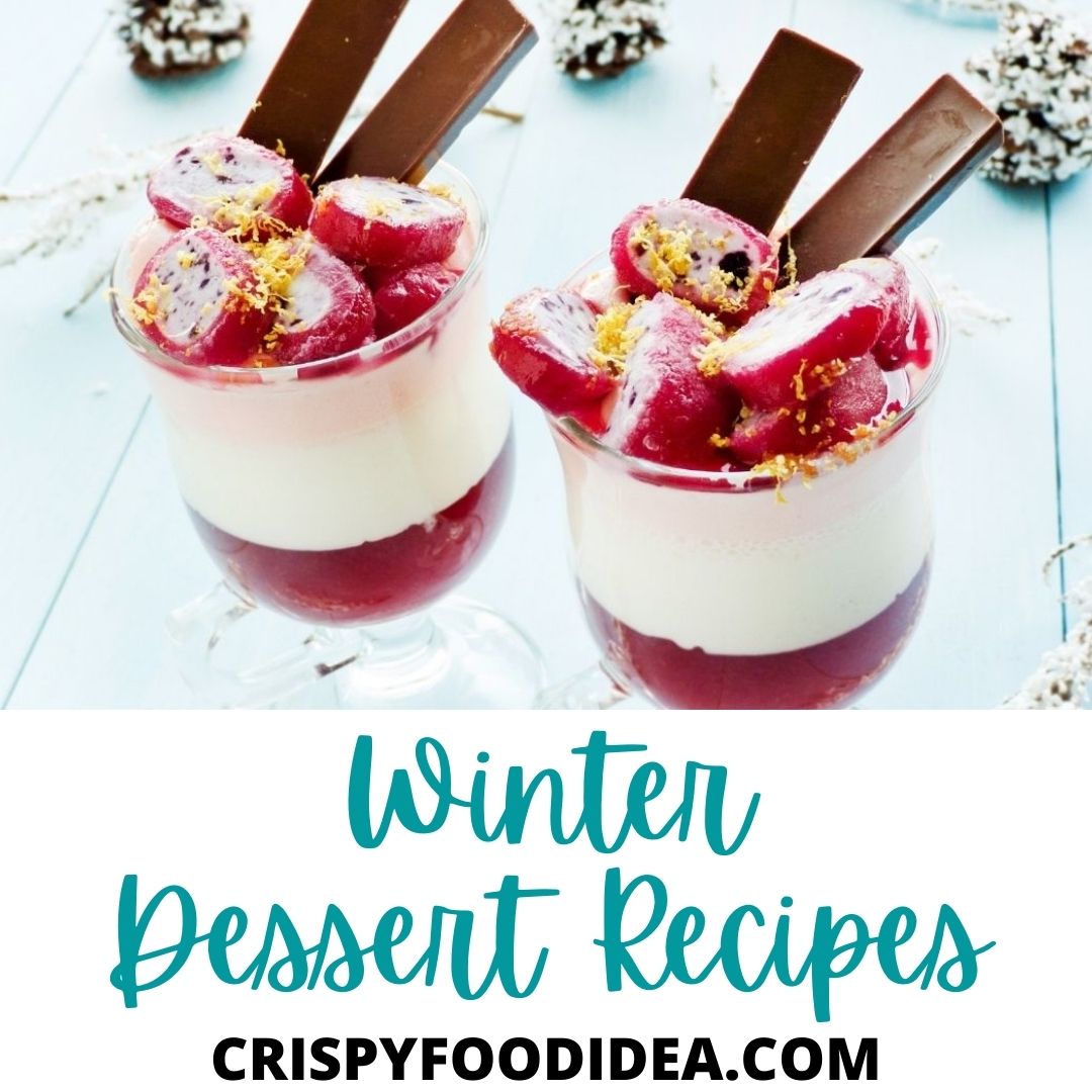 winter dessert recipes