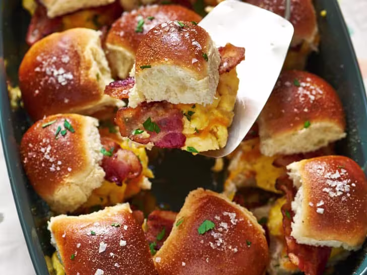 21 Christmas Breakfast Ideas to Make Your Morning Merry & Bright 41 Breakfast Sliders
