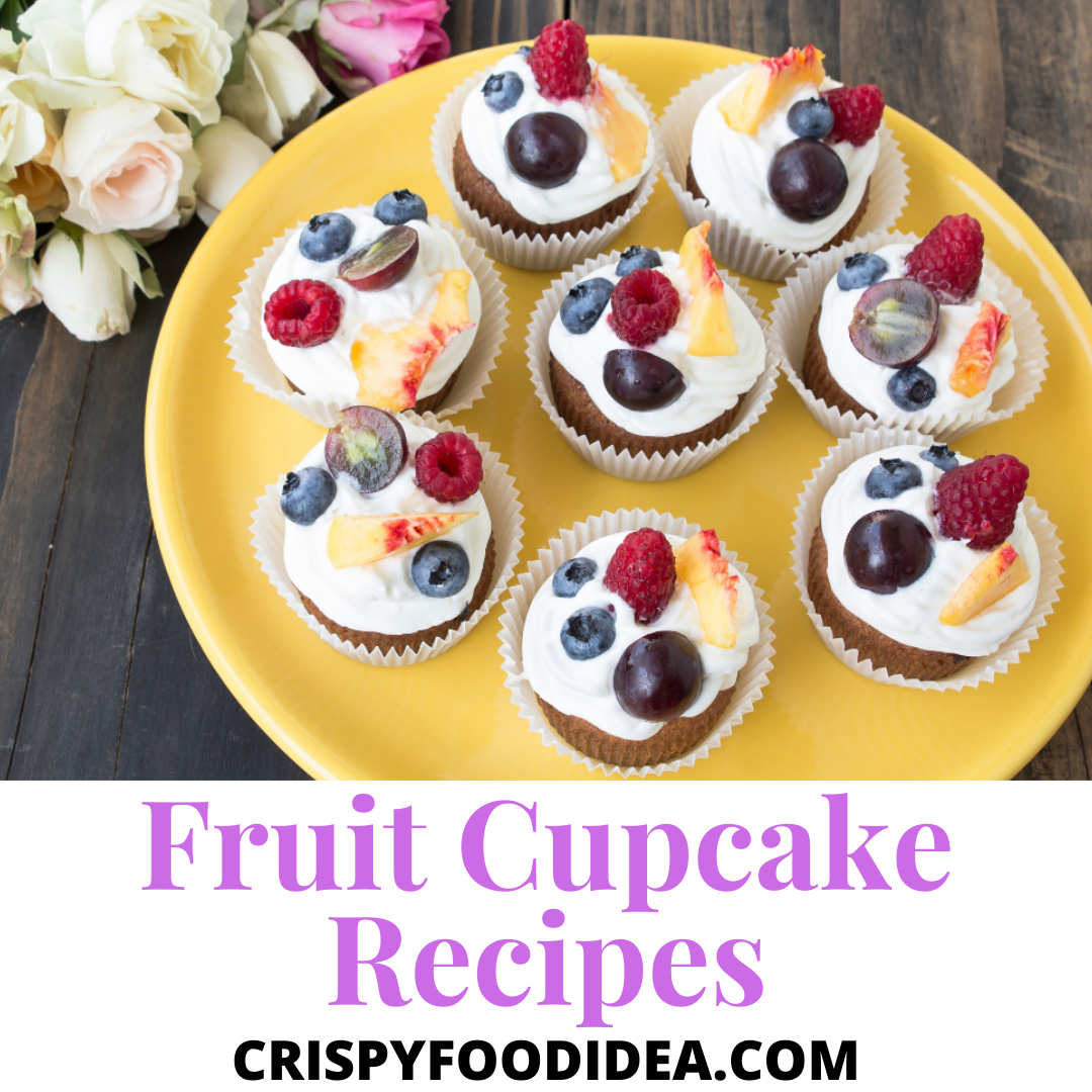 Fruit Cupcake Recipes