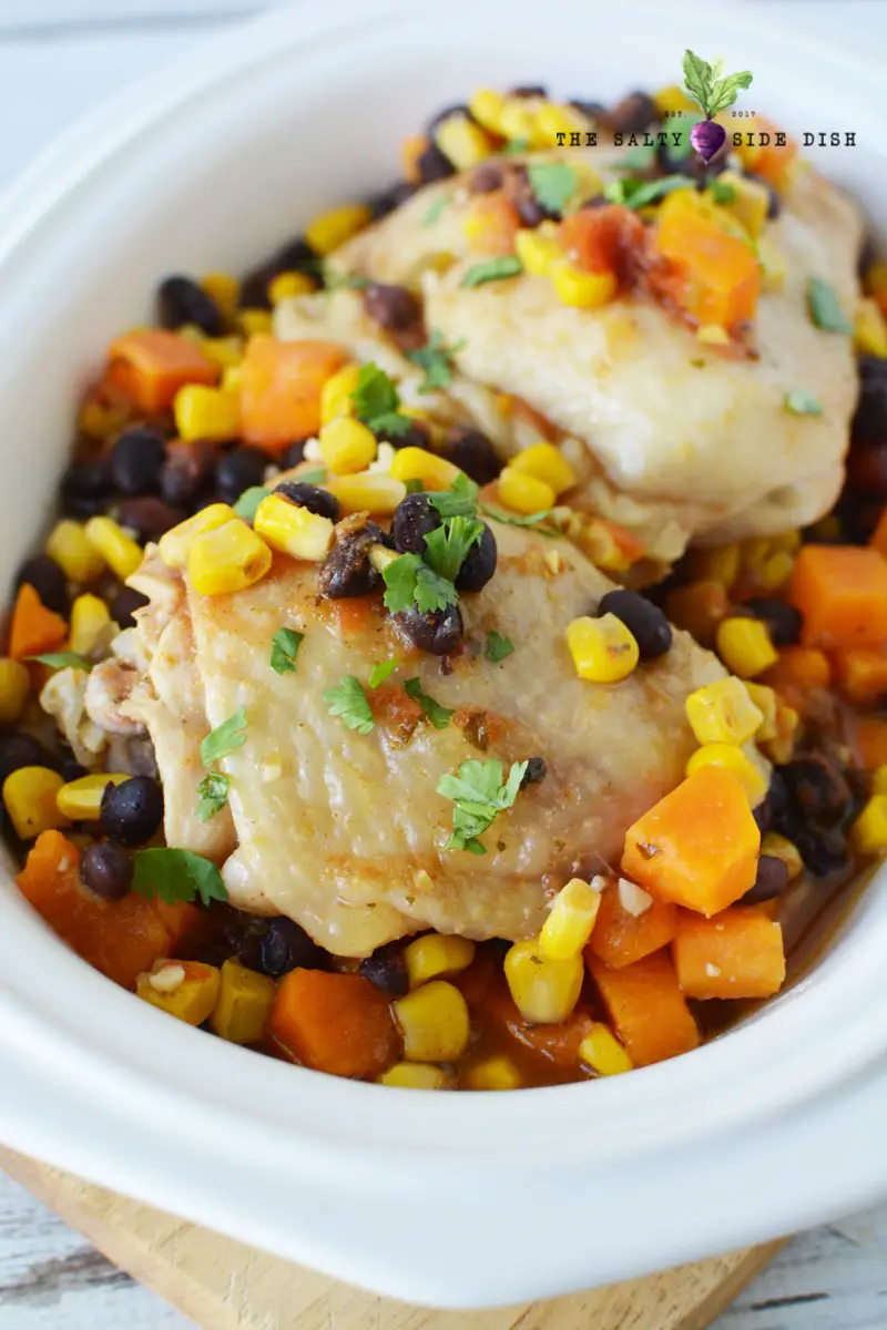 Mexican-Inspired Slow Cooker Chicken Thighs