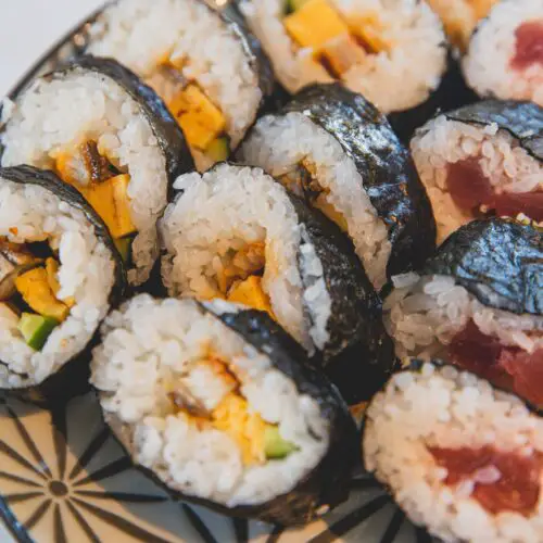 Delicious Veggie Sushi Rolls Recipe