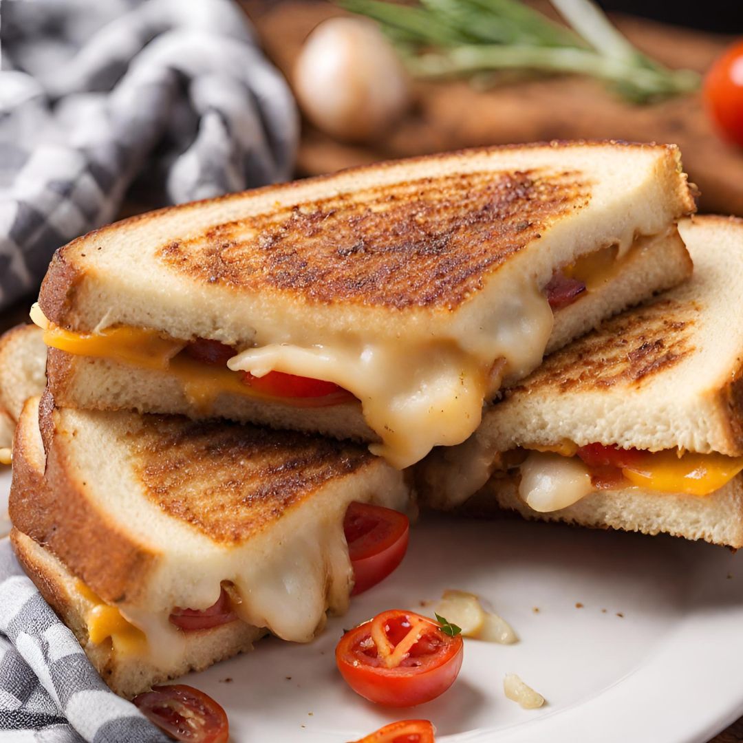 Campfire Grilled Cheese Sandwich