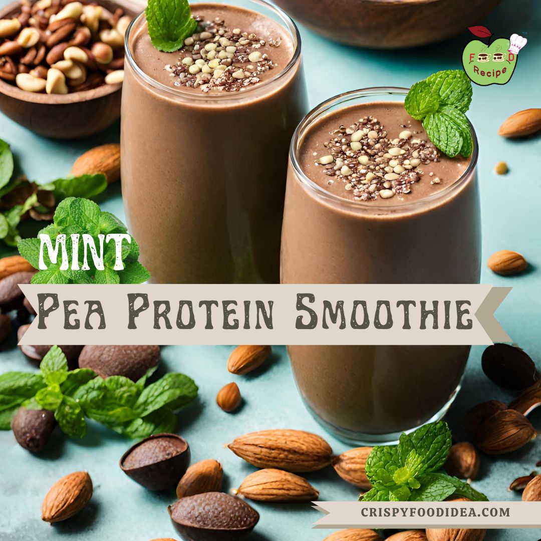 Chocolate Mint Pea Protein Smoothie Recipe