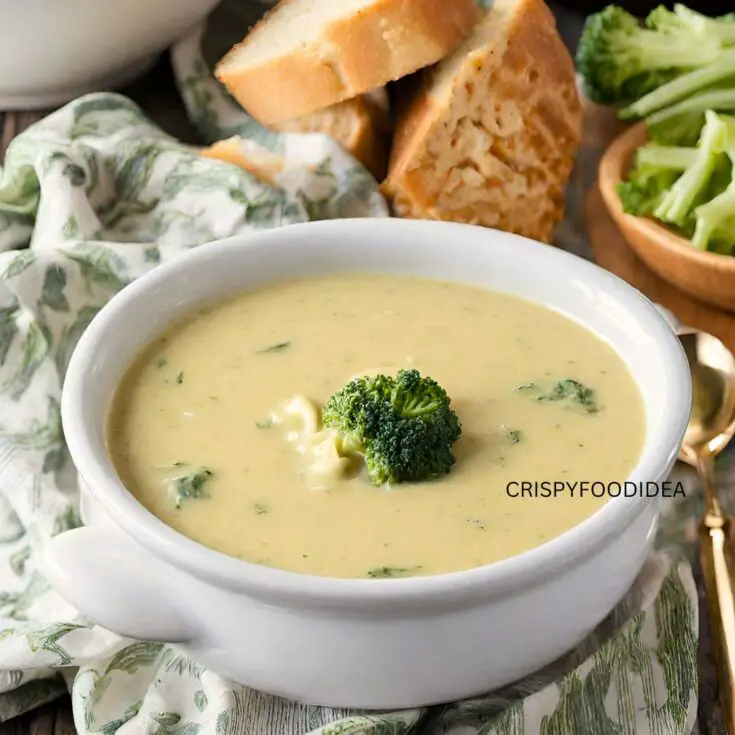 Crockpot Creamy Broccoli Cheddar Soup Recipe